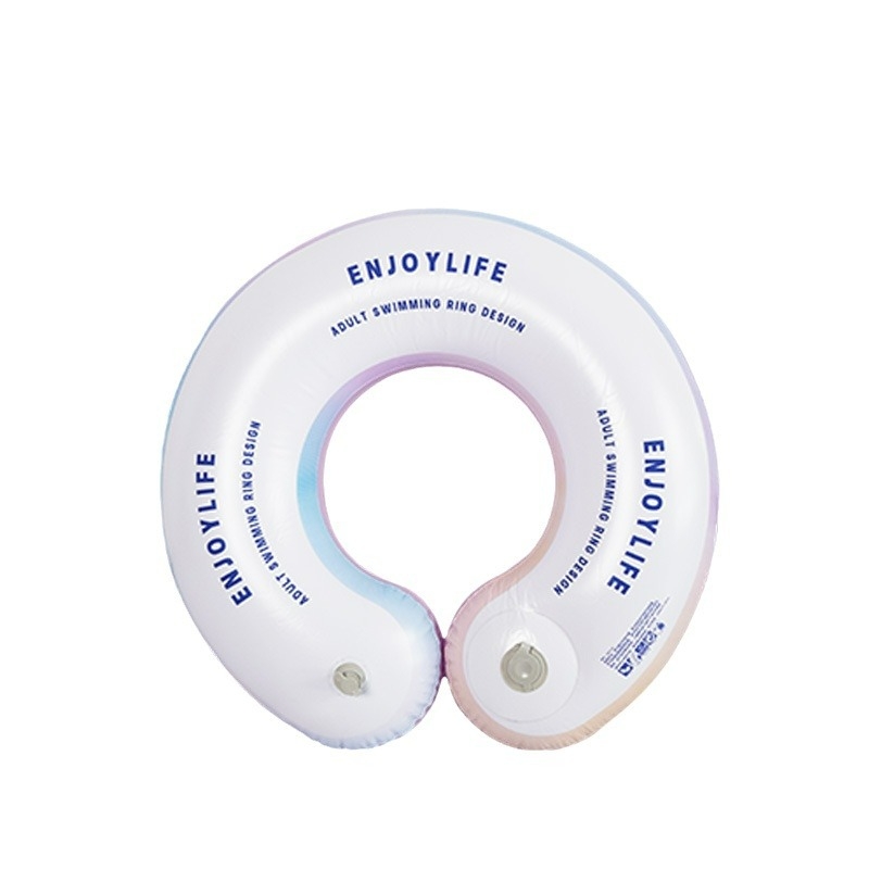 Dječji napuhivi plivački prsten, ekološki PVC, uzorak slova, pogodan za plivanje i hodanje u vodi