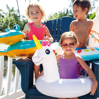 INTEX inel gonflabil pentru copii, cu model desen animat, PVC ecologic