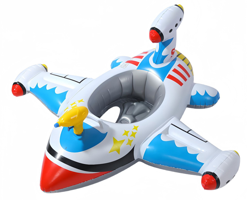 Dječji plivački prsten s karikaturnim uzorkom, ekološki PVC, debljina 0,35 mm