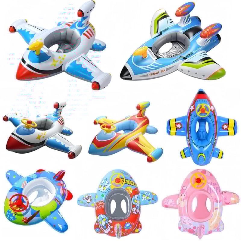 Dječji plivački prsten s karikaturnim uzorkom, ekološki PVC, debljina 0,35 mm