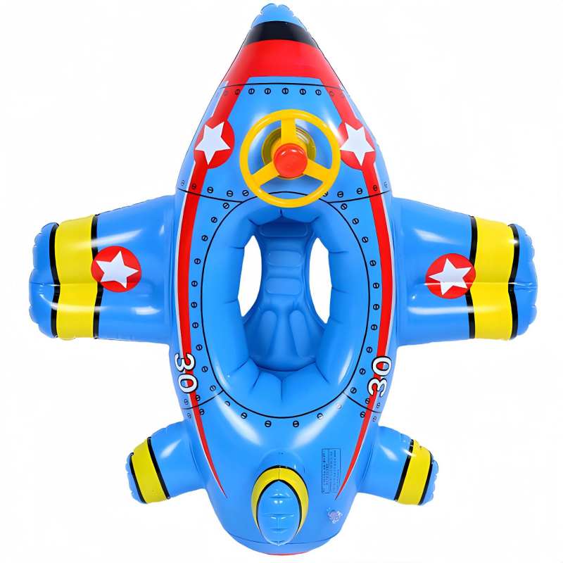 Dječji plivački prsten s karikaturnim uzorkom, ekološki PVC, debljina 0,35 mm