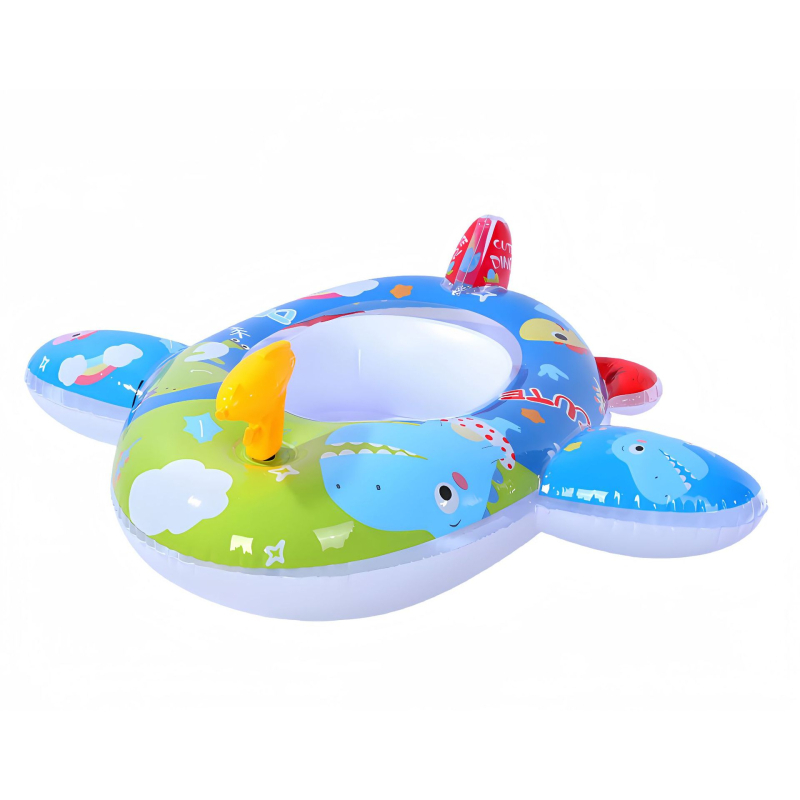 Dječji plivački prsten s karikaturnim uzorkom, ekološki PVC, debljina 0,35 mm