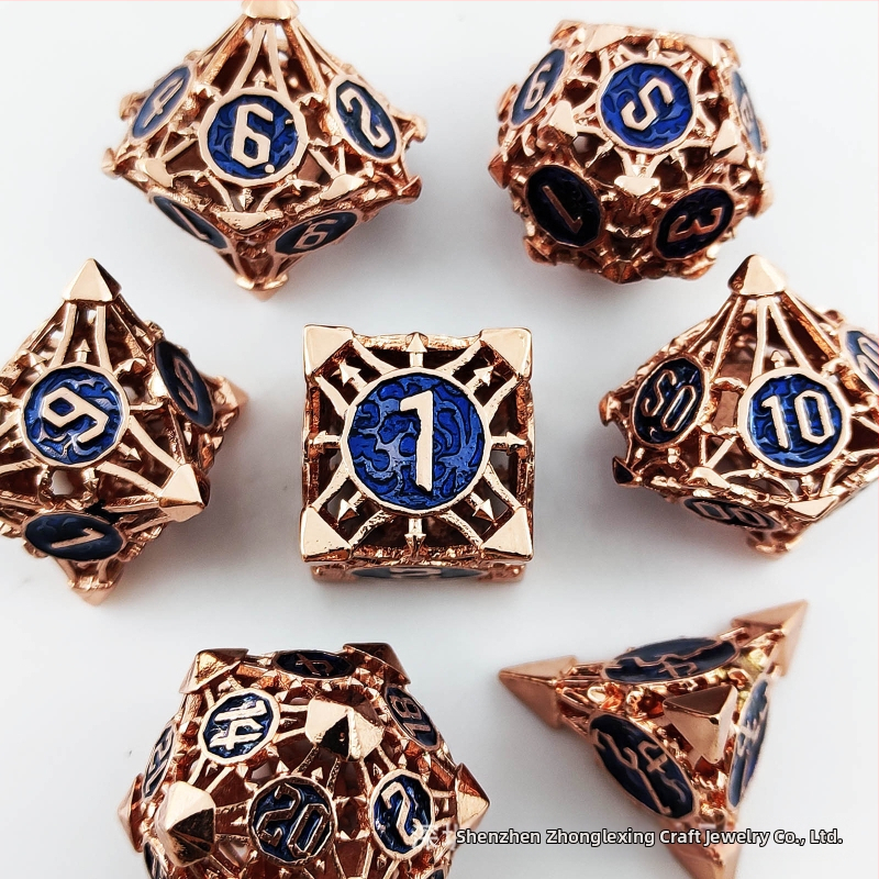 Vara DND kauliņu komplekts ar noapaļotām malām un izgriezuma dizainu, 100 gab., izcelsme Šenženā, bez pielāgojumiem