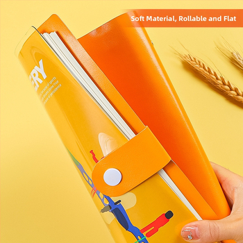 Mīksta vāka piezīmju grāmata ar noņemamiem lapām B5, 8 caurumiem, 60 lapu, Daolin papīrs