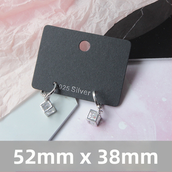 Card de ambalare pentru cercei, din hârtie/carton, pungă de ambalaj, ambalare de transport, ambalaj bijuterii.