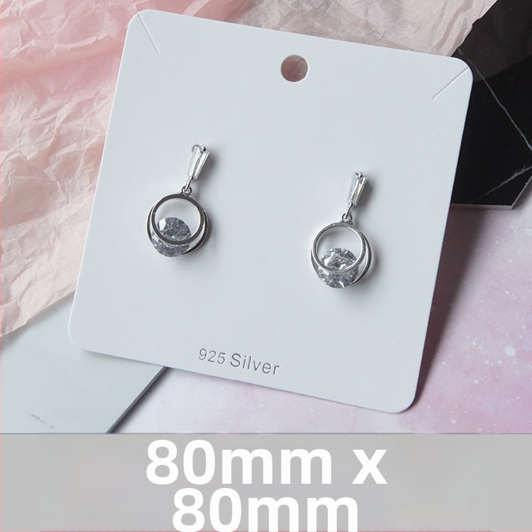 Card de ambalare pentru cercei, din hârtie/carton, pungă de ambalaj, ambalare de transport, ambalaj bijuterii.