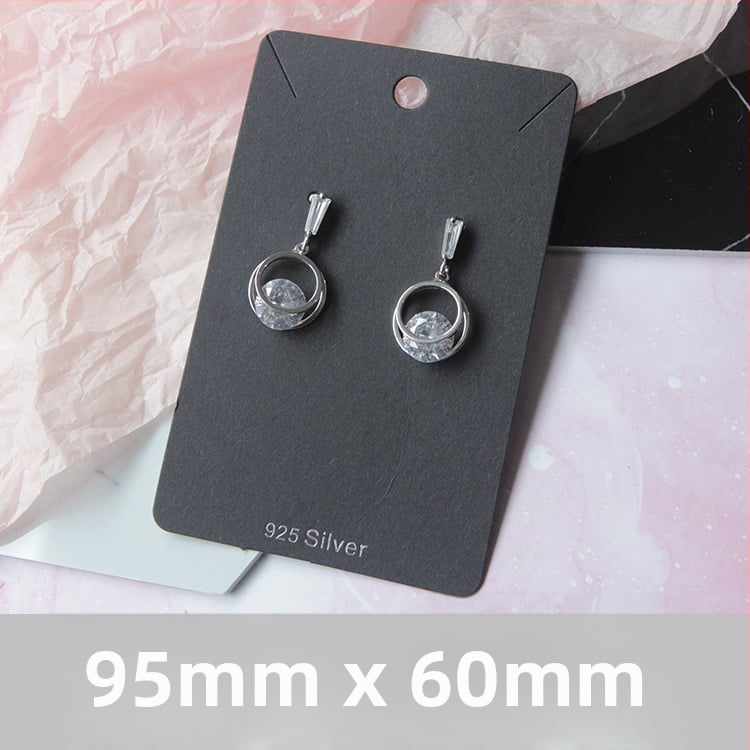 Card de ambalare pentru cercei, din hârtie/carton, pungă de ambalaj, ambalare de transport, ambalaj bijuterii.