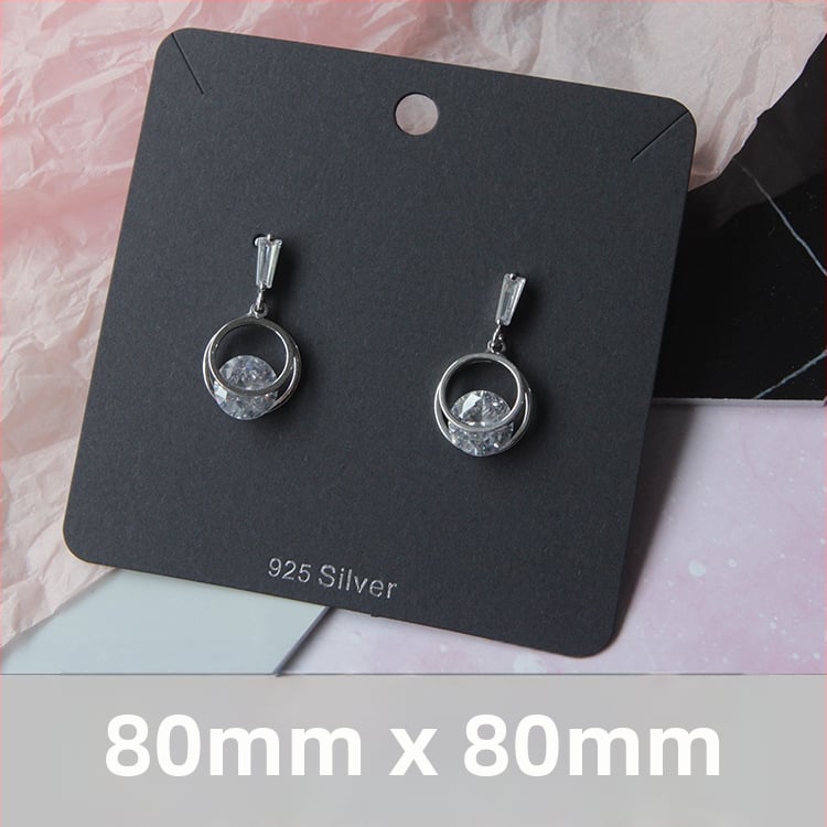 Card de ambalare pentru cercei, din hârtie/carton, pungă de ambalaj, ambalare de transport, ambalaj bijuterii.