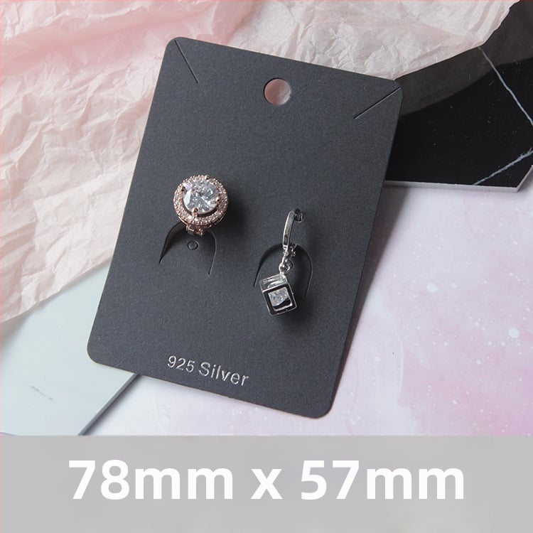 Card de ambalare pentru cercei, din hârtie/carton, pungă de ambalaj, ambalare de transport, ambalaj bijuterii.