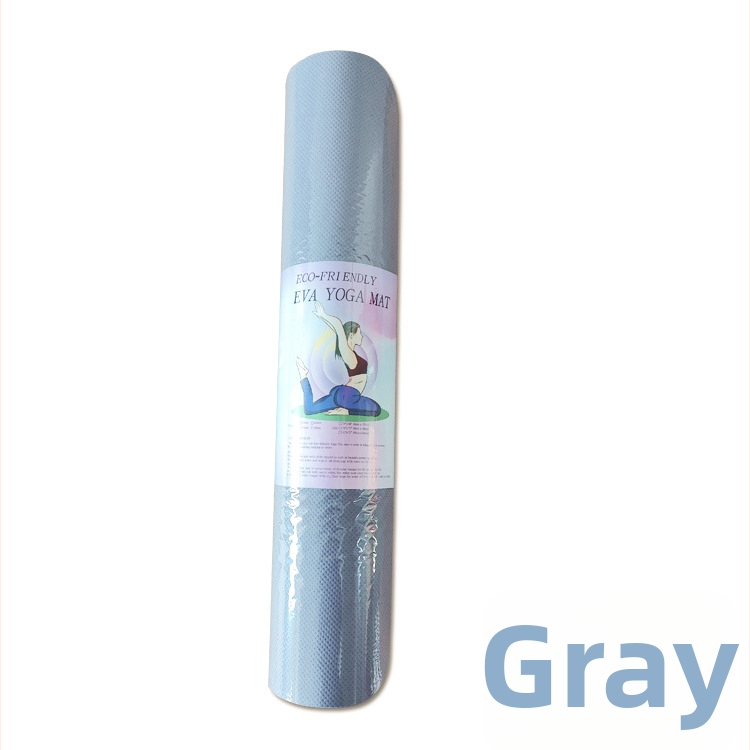 EVA jogas paklājs ar reljefa kamuflāžas rakstu, biezums 3–10 mm, pretslīdēšanas un mitrumizturīgs, piemērots jogai, fitnessam un dejām