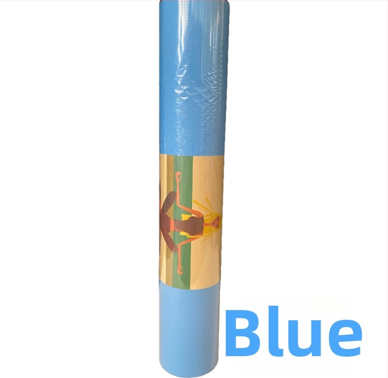 EVA jogas paklājs ar reljefa kamuflāžas rakstu, biezums 3–10 mm, pretslīdēšanas un mitrumizturīgs, piemērots jogai, fitnessam un dejām