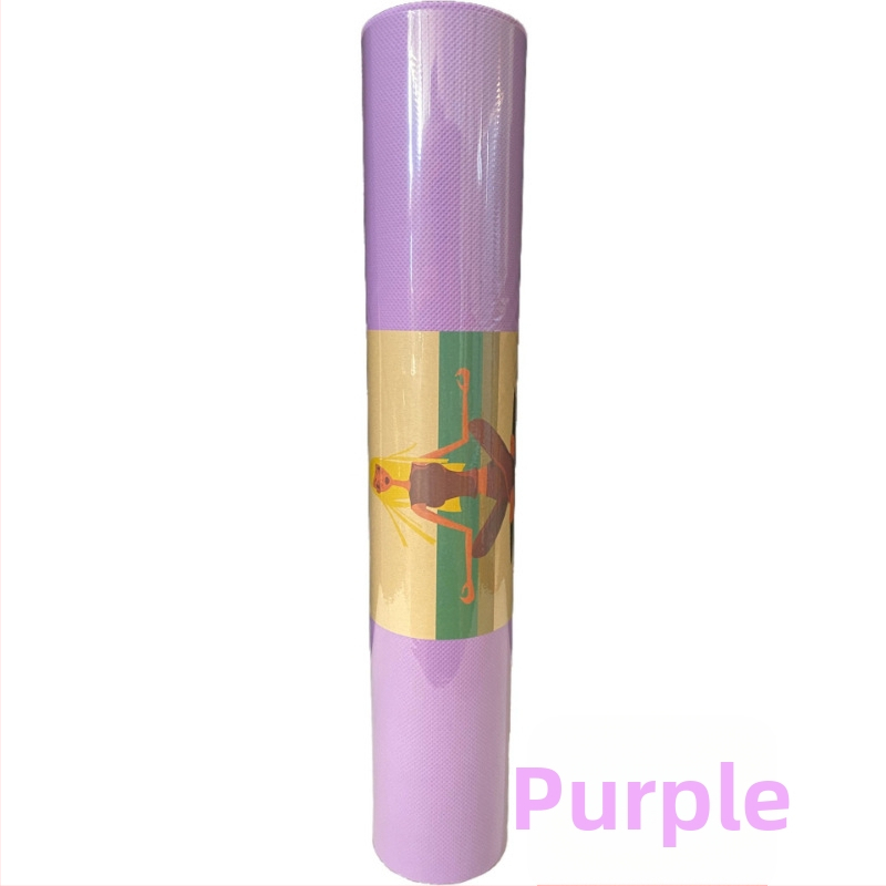 EVA jogas paklājs ar reljefa kamuflāžas rakstu, biezums 3–10 mm, pretslīdēšanas un mitrumizturīgs, piemērots jogai, fitnessam un dejām