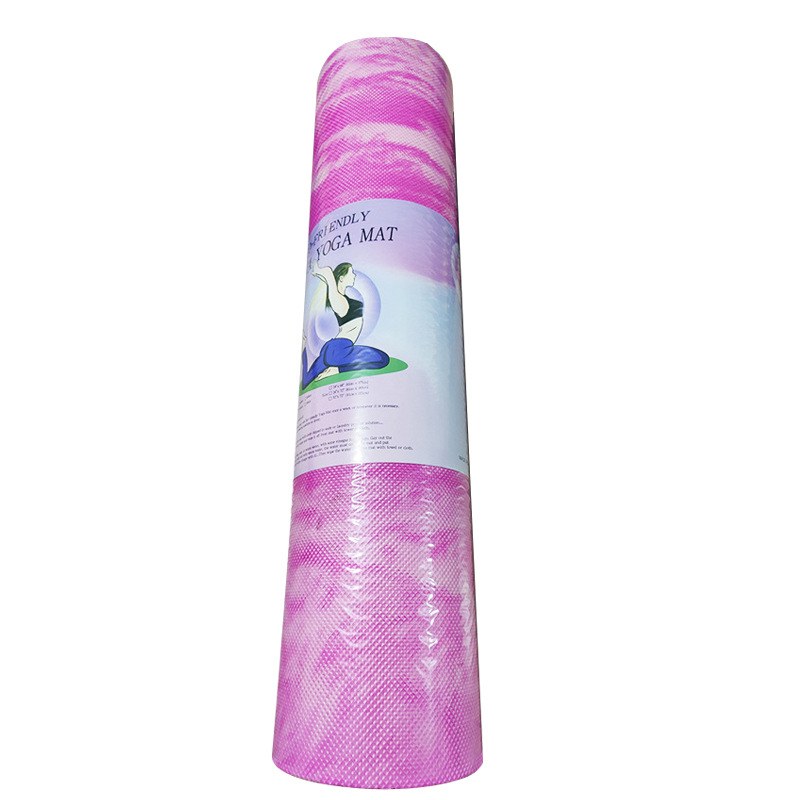 EVA jogas paklājs ar reljefa kamuflāžas rakstu, biezums 3–10 mm, pretslīdēšanas un mitrumizturīgs, piemērots jogai, fitnessam un dejām