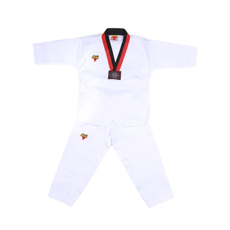 Taekwondo uniforma, unisex za odrasle i djecu, trening odjeća s pamukom podstavom, tkanina poliester-pamuk, tolerancija 0,1 cm