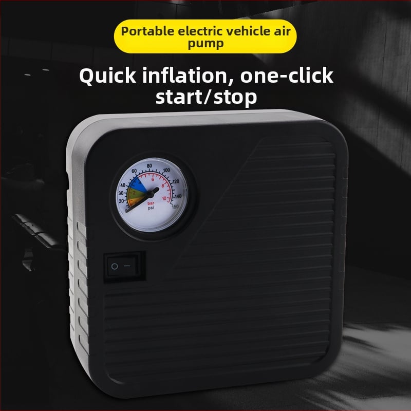 Baterijomis maitinama oro siurblys transporto priemonėms, nešiojamas, 48–72V, 120W, oro srautas 35 L/min, kabelio ilgis 3 m, svoris 1 kg