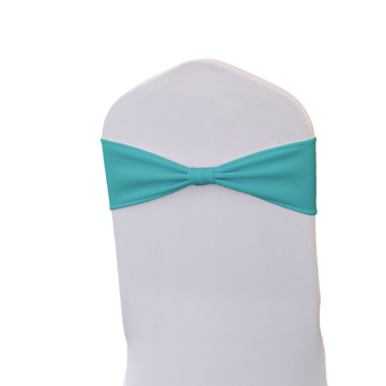 Krēsla muguras siksna ar bow bez saitēm – Poliesters, viesnīcu stils, Solan