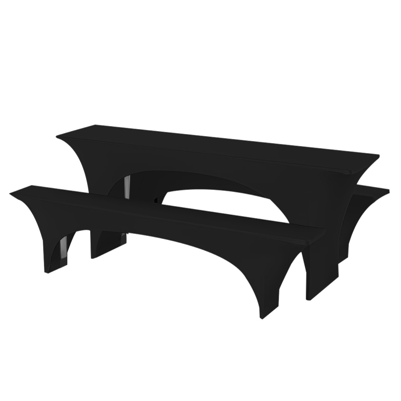Navlaka za stol i stolicu, pravokutnog oblika, poliesterski materijal, moderni minimalistički stil, dekorativna namjena