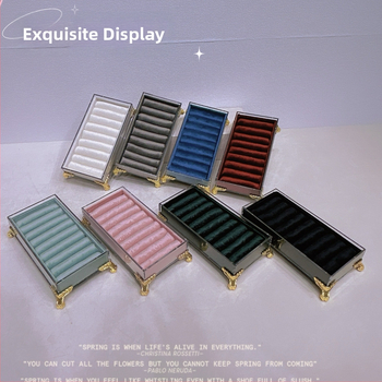 Akrila rotaslietu izstādīšanas statīvs — viengabala dizains, savienojuma konstrukcija, mākslinieciskais stils, Jin xiao, vasara 2024