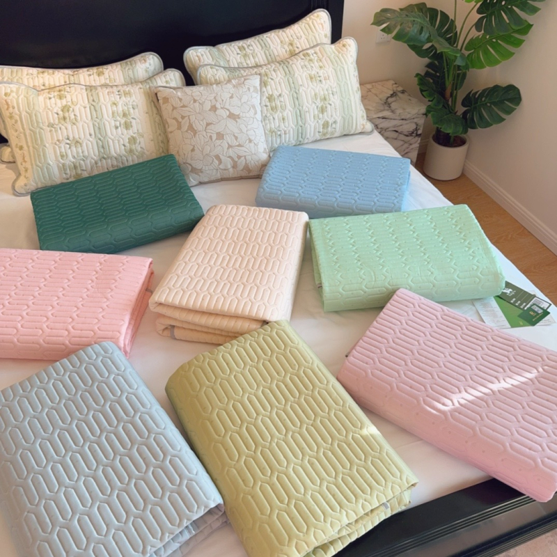 Dabas lateksa dzesējošais komplekts ar drukāto audumu, 80-90% lateksa saturs, viegls grezns stil