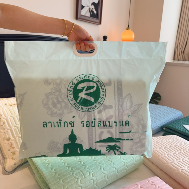 Dabas lateksa dzesējošais komplekts ar drukāto audumu, 80-90% lateksa saturs, viegls grezns stil