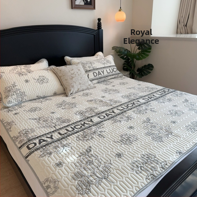 Dabas lateksa dzesējošais komplekts ar drukāto audumu, 80-90% lateksa saturs, viegls grezns stil