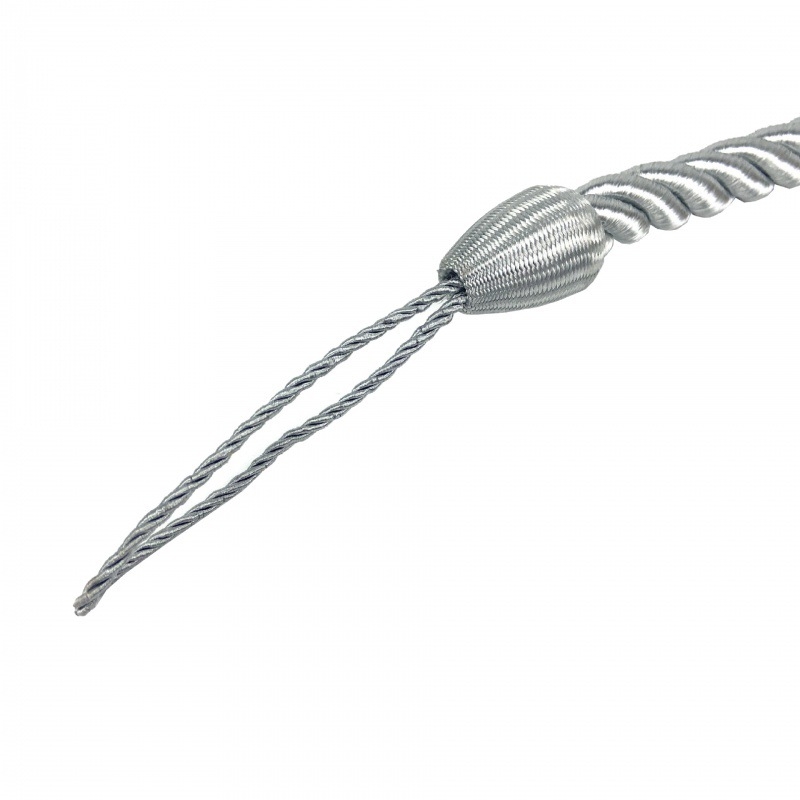 Aizkaru josta ar mūsdienīgu minimālistisku stilu, materiāls: poliester-silke diegi, pielāgojama un licencēta privātā etiķete