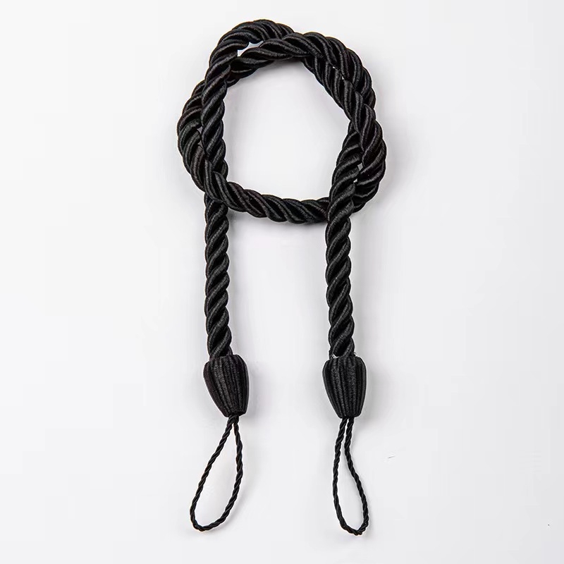 Aizkaru josta ar mūsdienīgu minimālistisku stilu, materiāls: poliester-silke diegi, pielāgojama un licencēta privātā etiķete