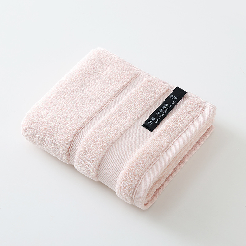 Prosop de hotel din bumbac 100%, Class A, gros și absorbant, prosoape de față brodate, 120–140 g