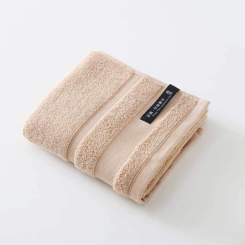 Prosop de hotel din bumbac 100%, Class A, gros și absorbant, prosoape de față brodate, 120–140 g