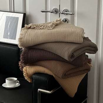 Četrslāņu kokvilnas segu ar pūtēm dīvānam, 500–800 g, pavasaris un rudens