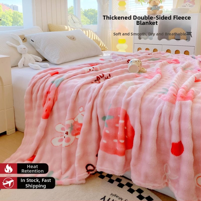 Pliša dvieļu segu ar ģeometriskiem, karikatūru un augu motīviem – visu sezonu izmantošanai, pielāgojama, no sintētiskām šķiedrām, piemērota gultai vai dīvānam