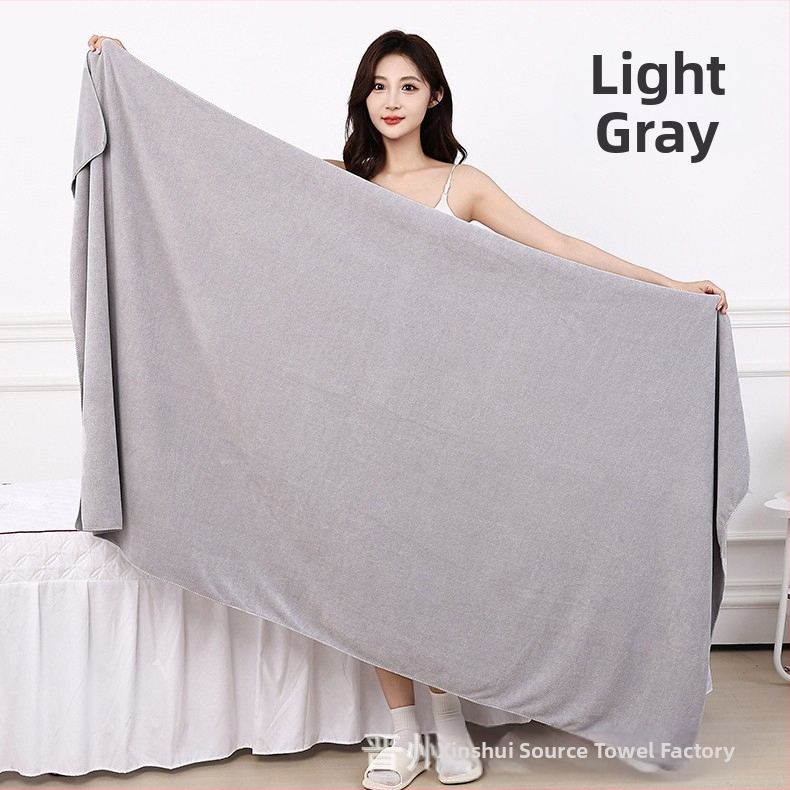 Vannas dvielis no mikrofibrām, 150D, 300–400 g, vienkāršs audums, spirālveida pavedieni, piemērots spa un masāžas galdam