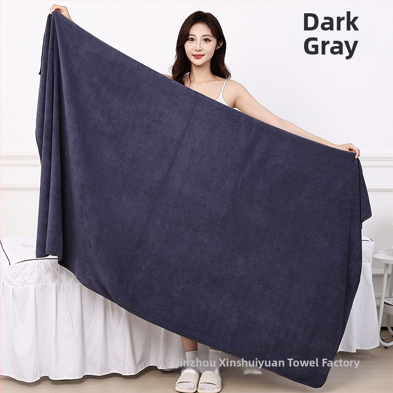 Vannas dvielis no mikrofibrām, 150D, 300–400 g, vienkāršs audums, spirālveida pavedieni, piemērots spa un masāžas galdam