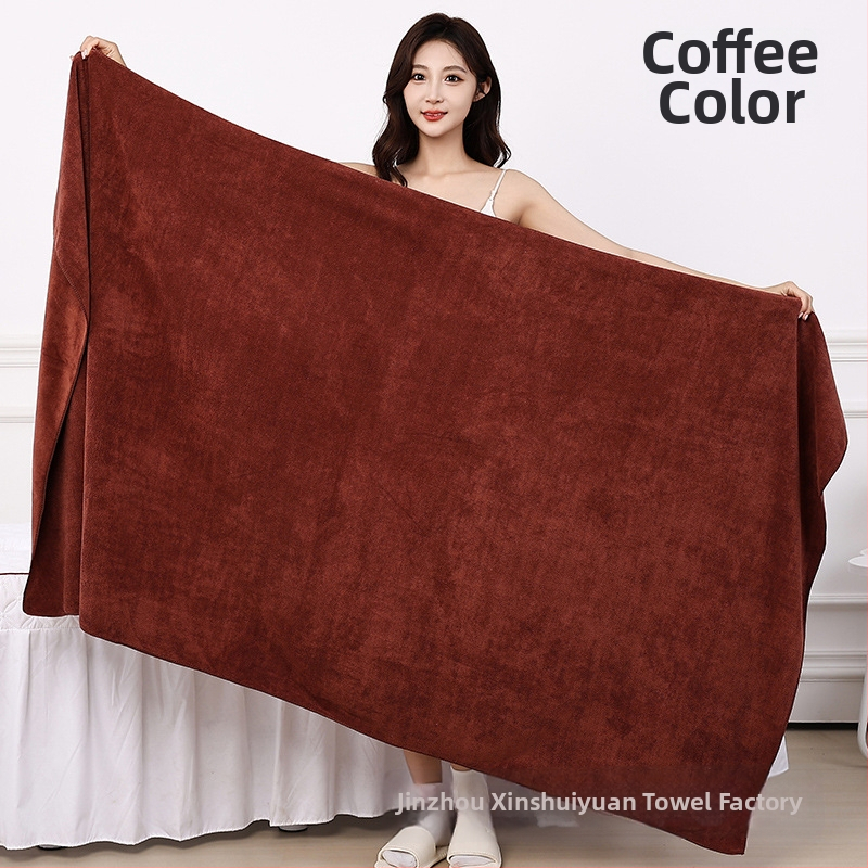 Vannas dvielis no mikrofibrām, 150D, 300–400 g, vienkāršs audums, spirālveida pavedieni, piemērots spa un masāžas galdam