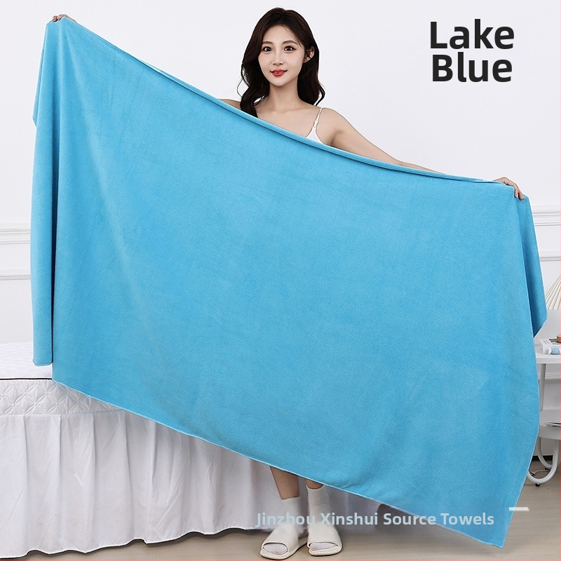 Vannas dvielis no mikrofibrām, 150D, 300–400 g, vienkāršs audums, spirālveida pavedieni, piemērots spa un masāžas galdam