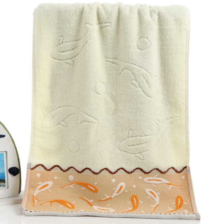 Haowan pamukani ručnik za lice, 32s pređa, jacquard obrada, 100–120 g