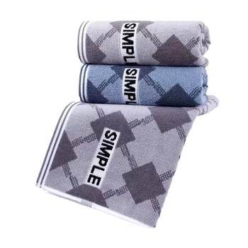 Ručnik za kupanje, poliestersko-bavunasta smjesa, jacquard tkanina, 32s vlakna, težina 140–170 g/m², za kućnu upotrebu
