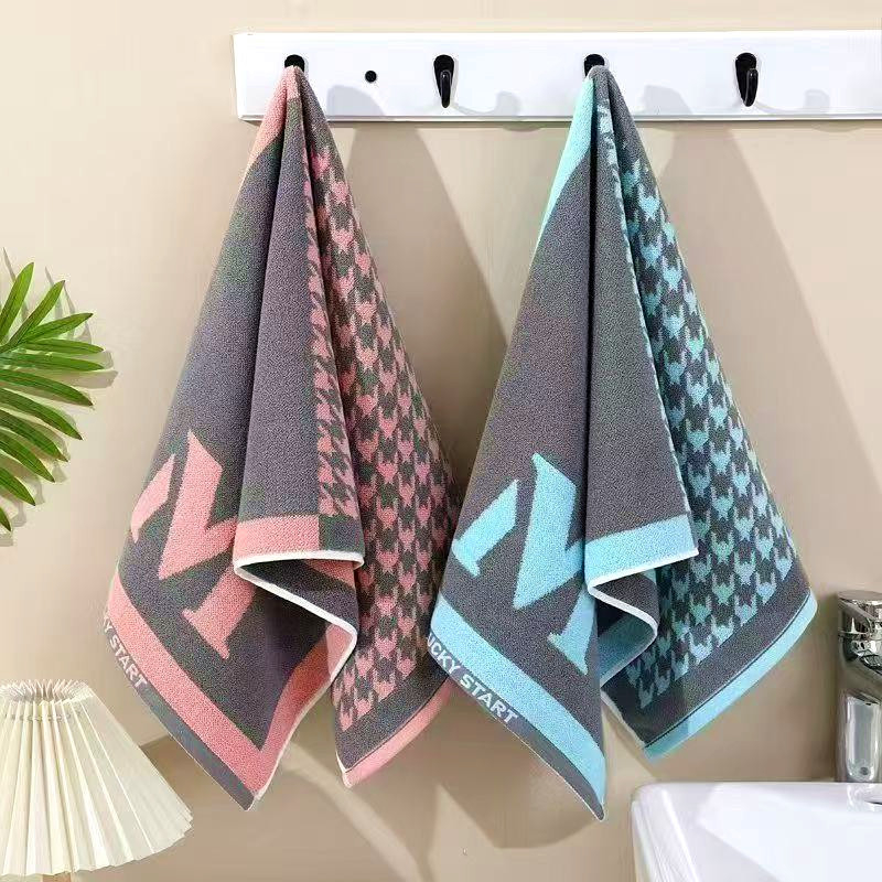 Ručnik za kupanje, poliestersko-bavunasta smjesa, jacquard tkanina, 32s vlakna, težina 140–170 g/m², za kućnu upotrebu