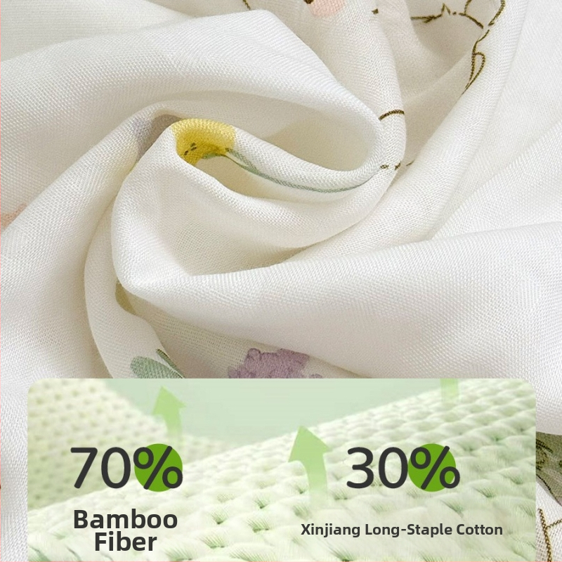 Vaikų pledas iš bambuso pluošto, visiems sezonams, animacinis raštas, INS stilius, svoris 1000-1499 g