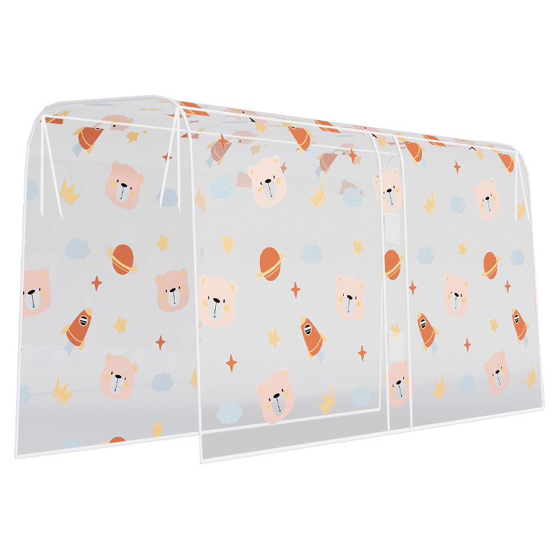 Drēbju pārklājums ar drukātu Kosmosa lāci, caurspīdīgs, PVC, putekļu izturīgs, drēbēm (vasaras 2024 izlase)