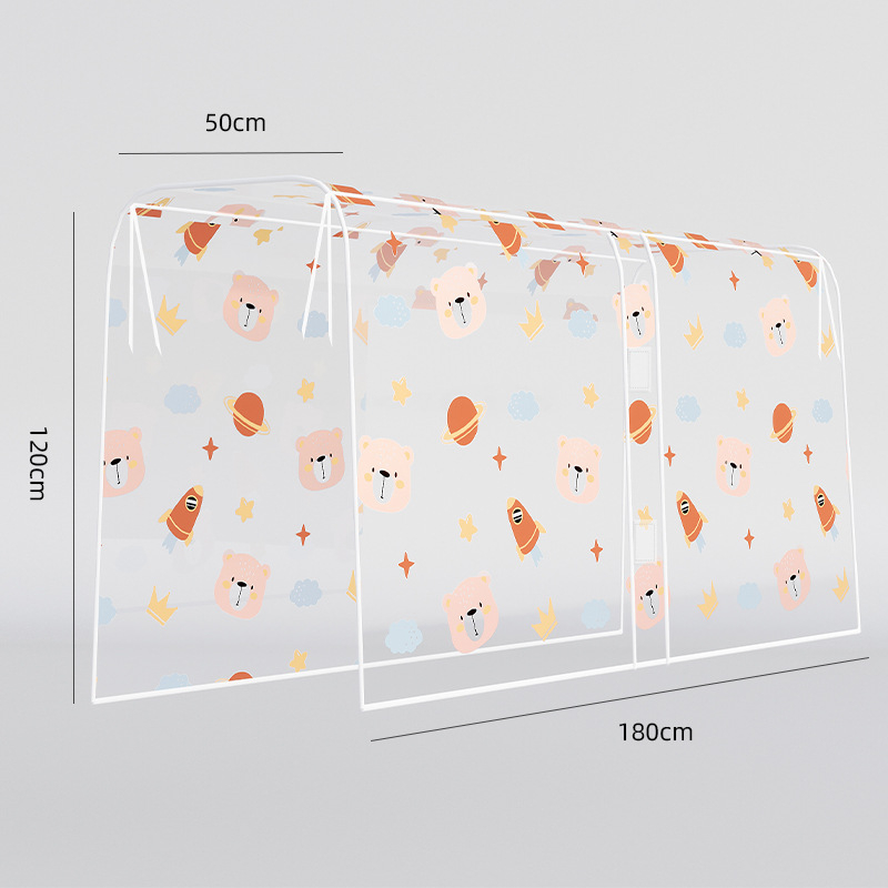 Drēbju pārklājums ar drukātu Kosmosa lāci, caurspīdīgs, PVC, putekļu izturīgs, drēbēm (vasaras 2024 izlase)