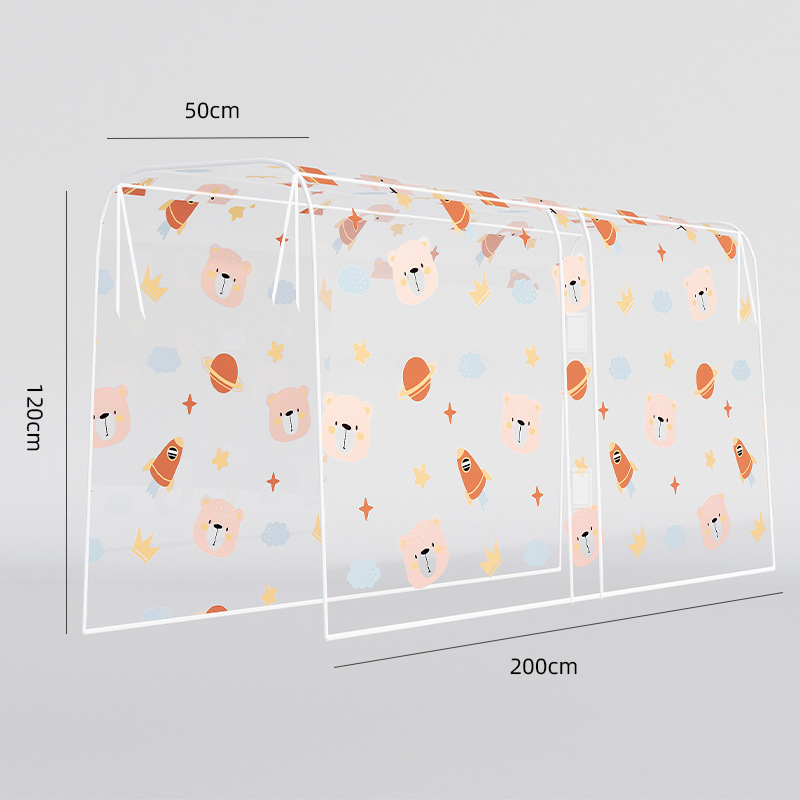 Drēbju pārklājums ar drukātu Kosmosa lāci, caurspīdīgs, PVC, putekļu izturīgs, drēbēm (vasaras 2024 izlase)