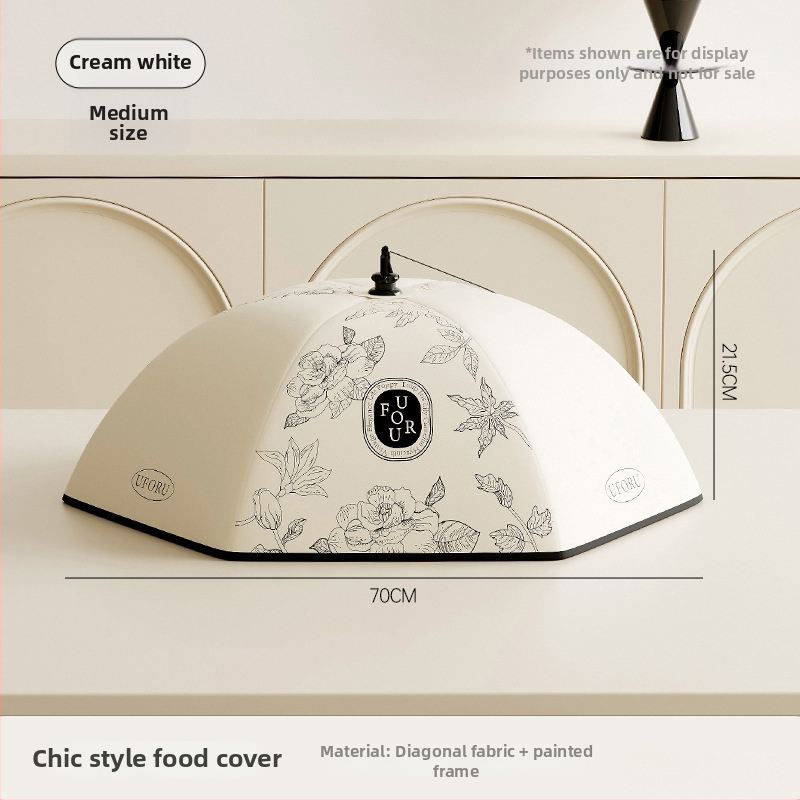 Izolēts pārtikas pārsegs mājas virtuves galdam – Noņemams un mazgājams, putekļu un odiem izturīgs, saliekams