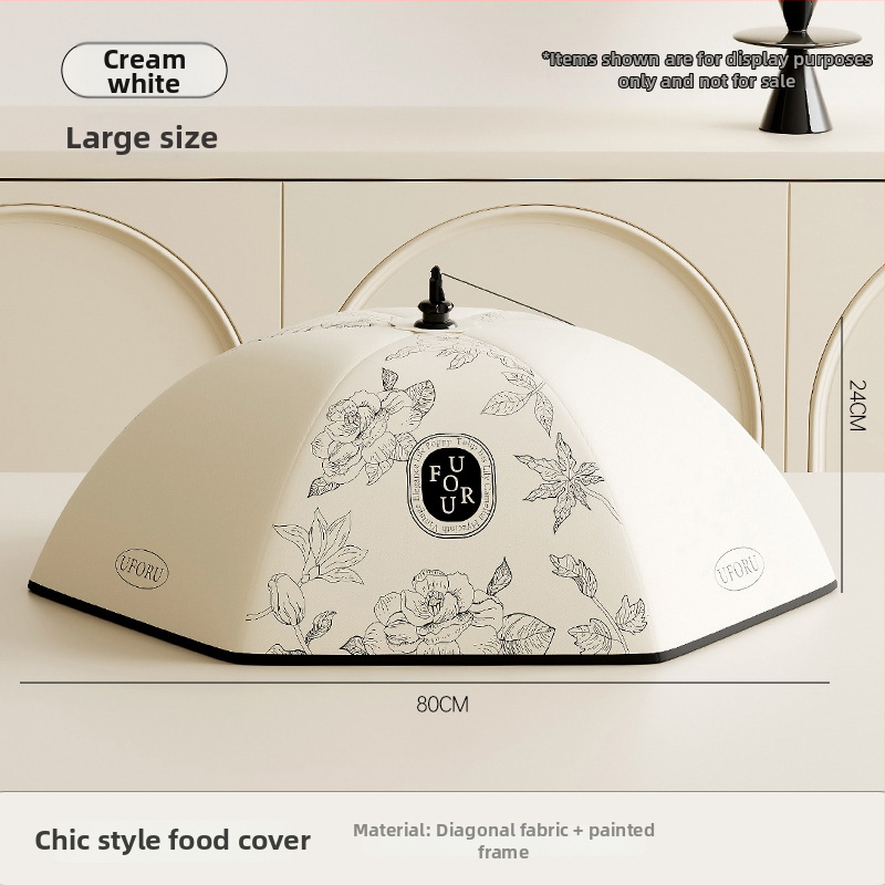 Izolēts pārtikas pārsegs mājas virtuves galdam – Noņemams un mazgājams, putekļu un odiem izturīgs, saliekams