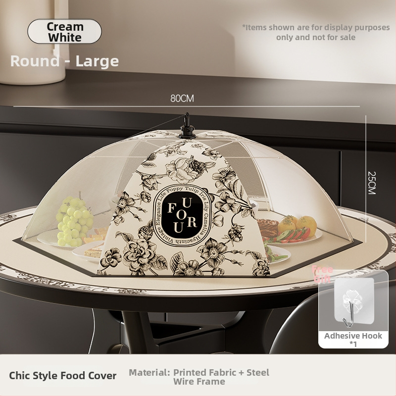 Izolēts pārtikas pārsegs mājas virtuves galdam – Noņemams un mazgājams, putekļu un odiem izturīgs, saliekams