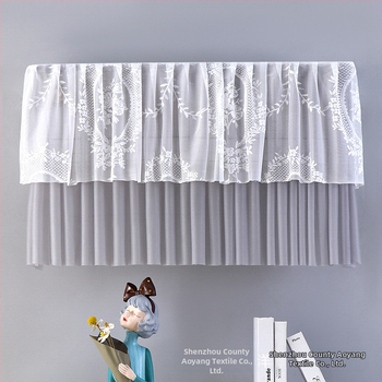 2-in-1 Gaisa kondicioniera pārsegs split/uzstādājamām sienas vienībām, putekļu aizsardzība un vēja aizsargs, poliesters