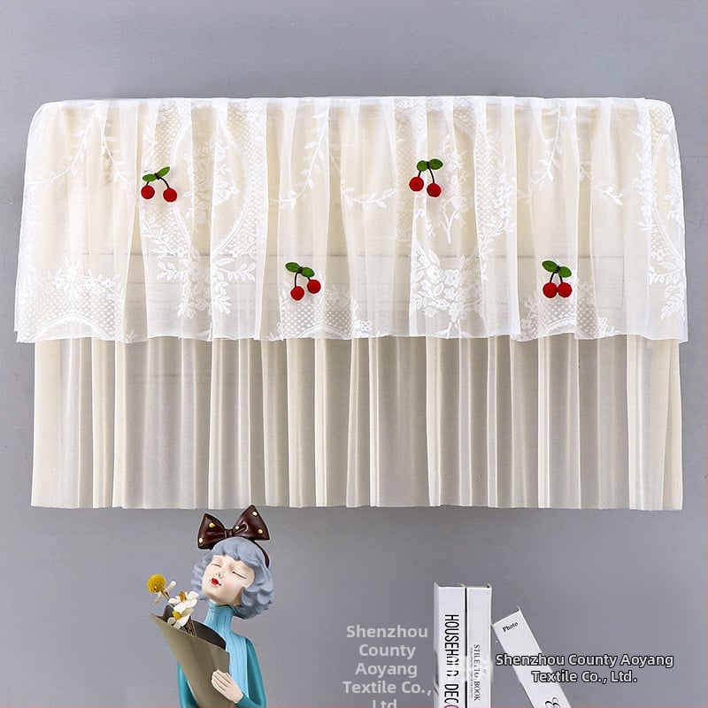 2-in-1 Gaisa kondicioniera pārsegs split/uzstādājamām sienas vienībām, putekļu aizsardzība un vēja aizsargs, poliesters