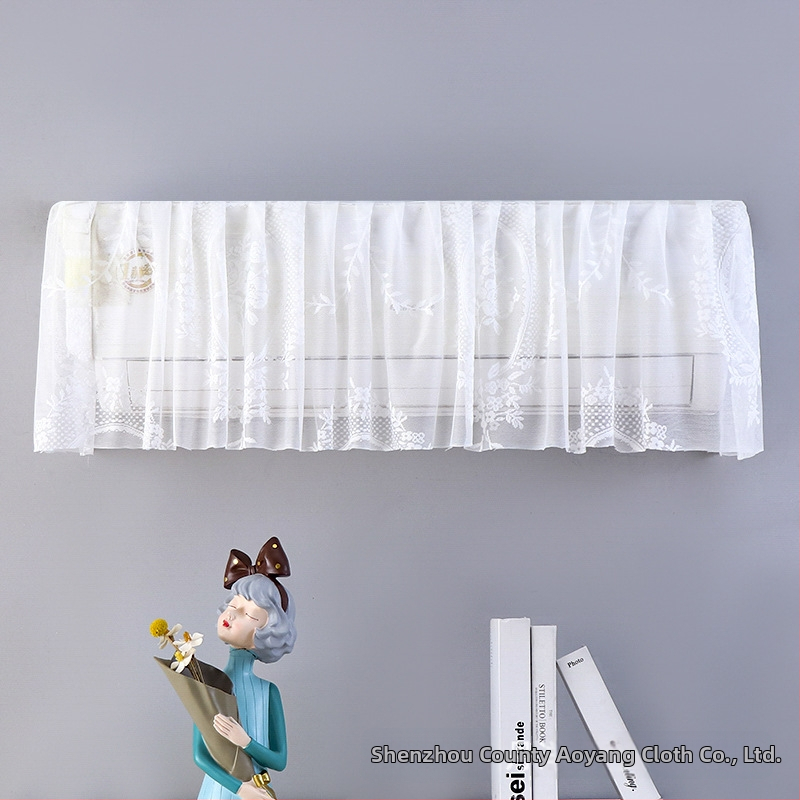 2-in-1 Gaisa kondicioniera pārsegs split/uzstādājamām sienas vienībām, putekļu aizsardzība un vēja aizsargs, poliesters