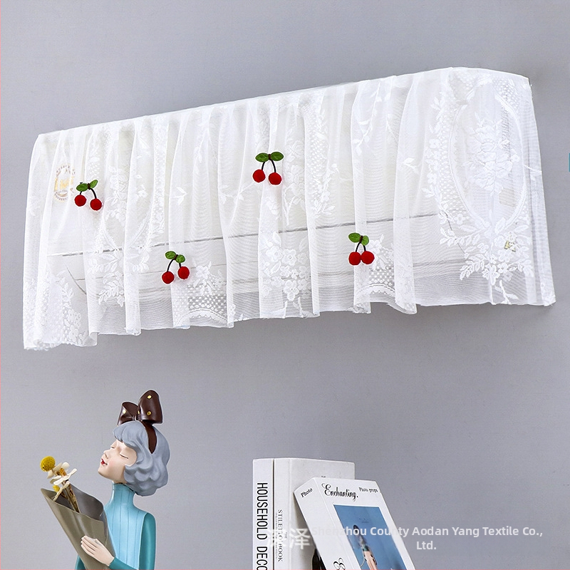 2-in-1 Gaisa kondicioniera pārsegs split/uzstādājamām sienas vienībām, putekļu aizsardzība un vēja aizsargs, poliesters