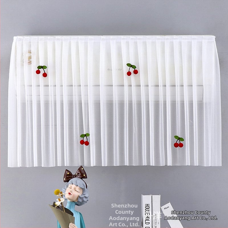 2-in-1 Gaisa kondicioniera pārsegs split/uzstādājamām sienas vienībām, putekļu aizsardzība un vēja aizsargs, poliesters